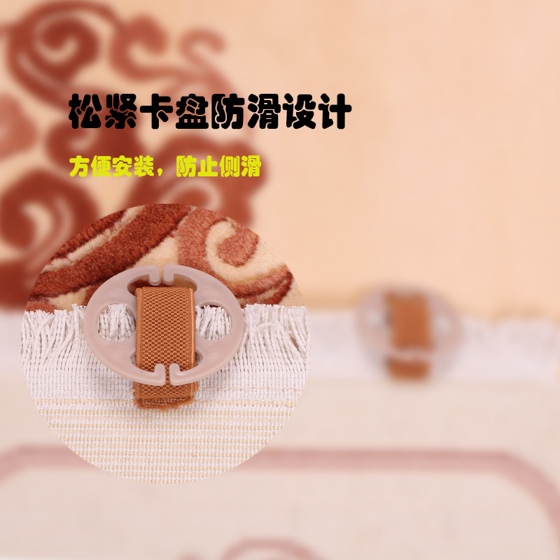 纯新西兰羊毛手工k地毯坐垫羊绒汽车坐垫四季无背靠小三件单片座