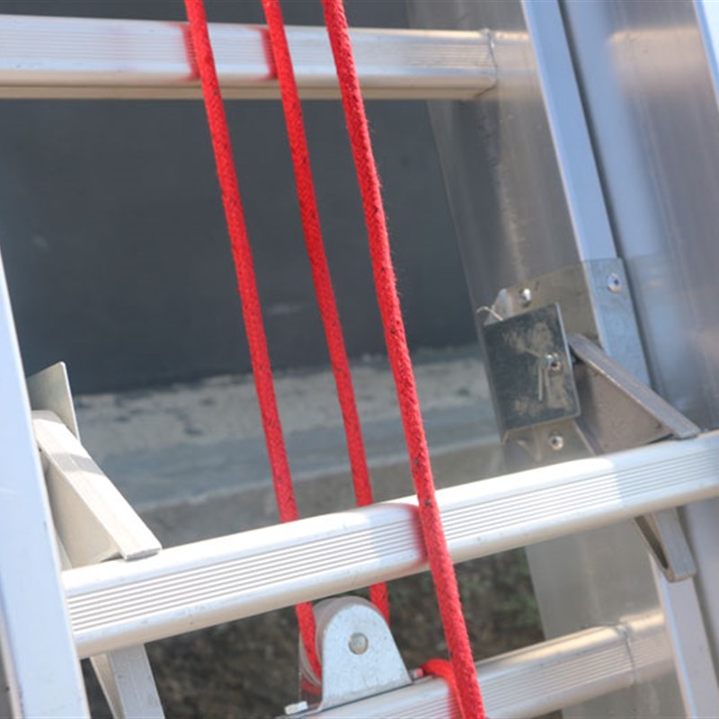 铝合金伸缩e梯子家用爬梯铝梯二节二段升降梯直梯靠墙梯子工程梯