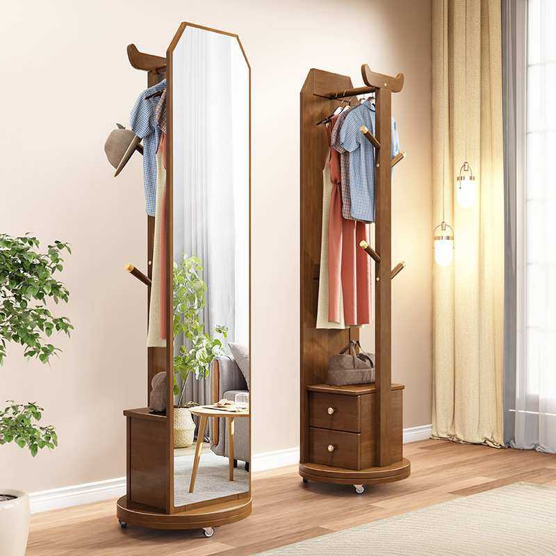全身镜落地镜家用可旋转实木穿衣镜挂衣架收纳架一体卧室试衣镜子,金属材料及制品,其他金属制品,淘宝优惠券,粉丝福利购,淘宝优惠卷