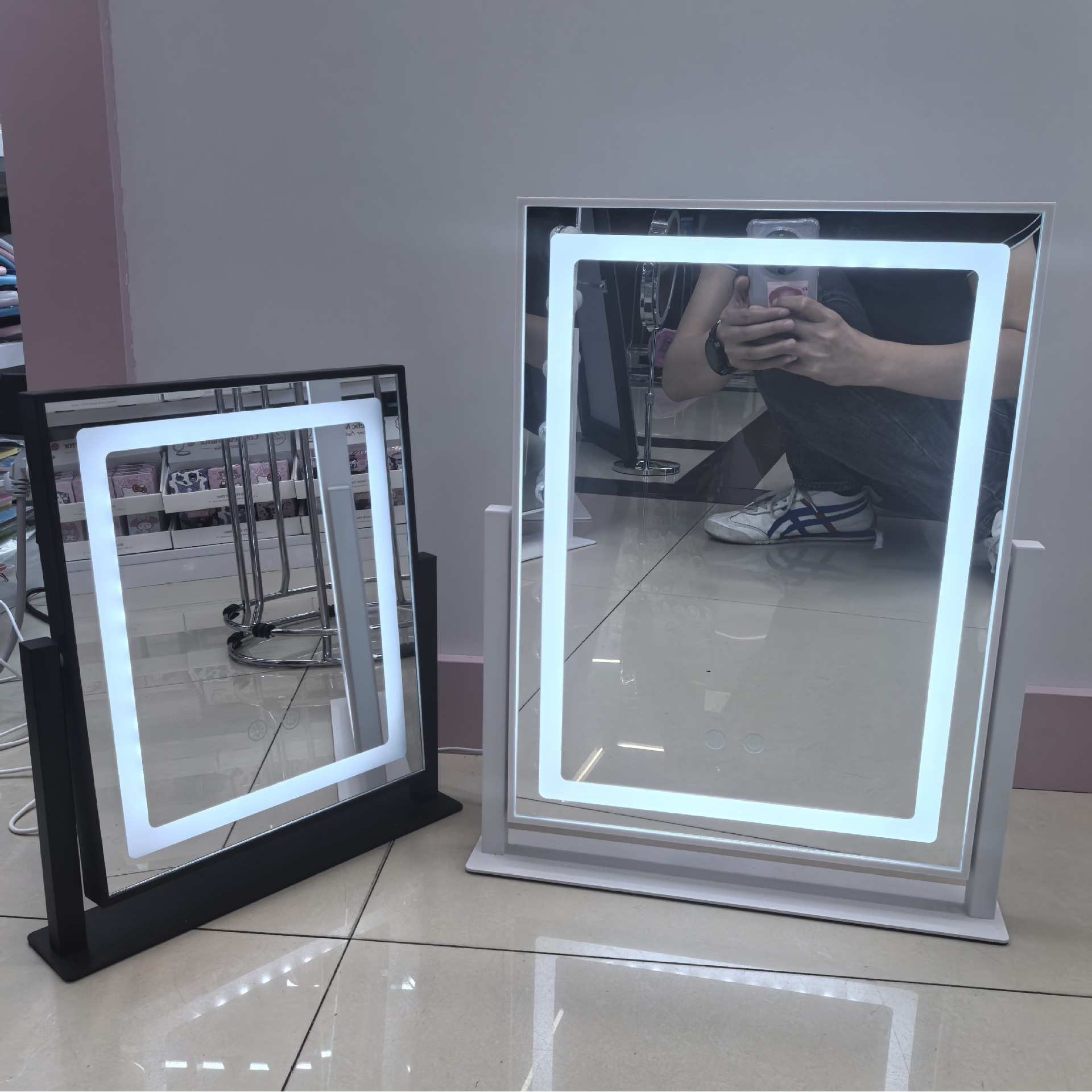 智能三色调光台式led化妆镜带灯卧室镜USB好莱坞化妆镜子智能调光,农机/农具/农膜,其它农用工具,淘宝优惠券,粉丝福利购,淘宝优惠卷