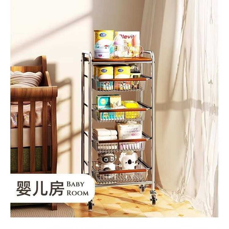 落地收纳零食移动架家用客厅小推车储物架多层置物架可厨房置物架,基础建材,脚轮/万向轮,淘宝优惠券,粉丝福利购,淘宝优惠卷