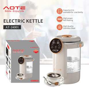 跨境欧规保温智能一体式烧水壶自动恒温电热水瓶除氯家用大容量