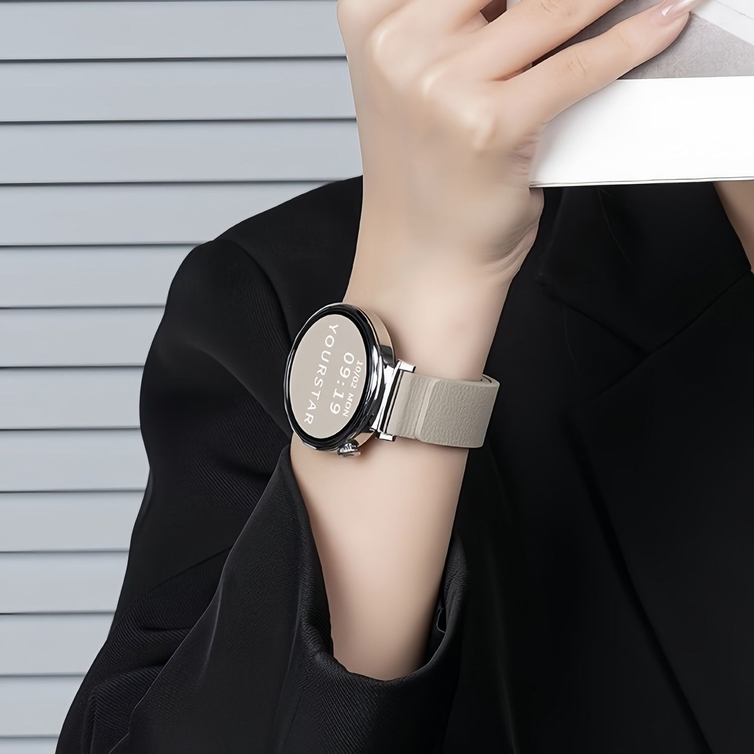 磁吸适配华为GT6手表watch5女款GT5/GT4硅胶GT6pro腕带高档22mm