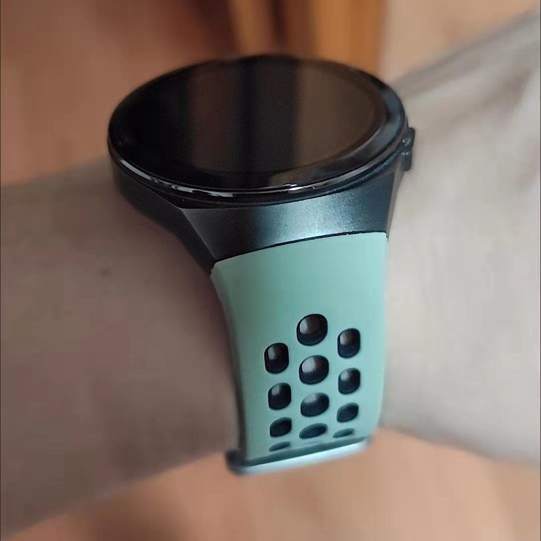 适用HUAWEI华为Watch GT2e硅胶手表带专用腕带官方弧形接口带