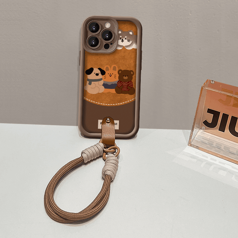 秋冬三只熊适用苹果16PROMAX手机壳iPhone15卡通14全包式13软壳12,个性定制/设计服务/DIY,手机壳/保护套定制,淘宝优惠券,粉丝福利购,淘宝优惠卷