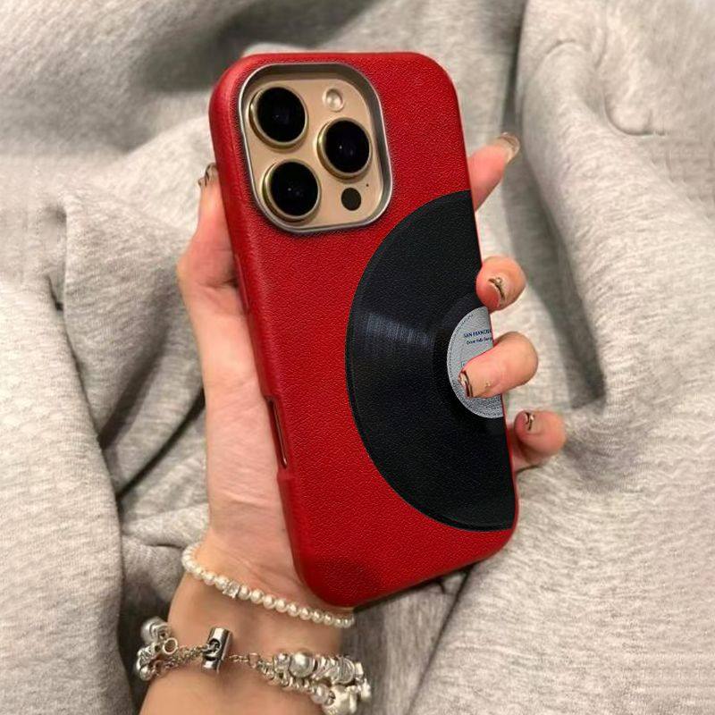 简约复古唱片苹果16手机壳iPhone15ProMax素皮14/13/12/x/xs/8pl,个性定制/设计服务/DIY,手机壳/保护套定制,淘宝优惠券,粉丝福利购,淘宝优惠卷