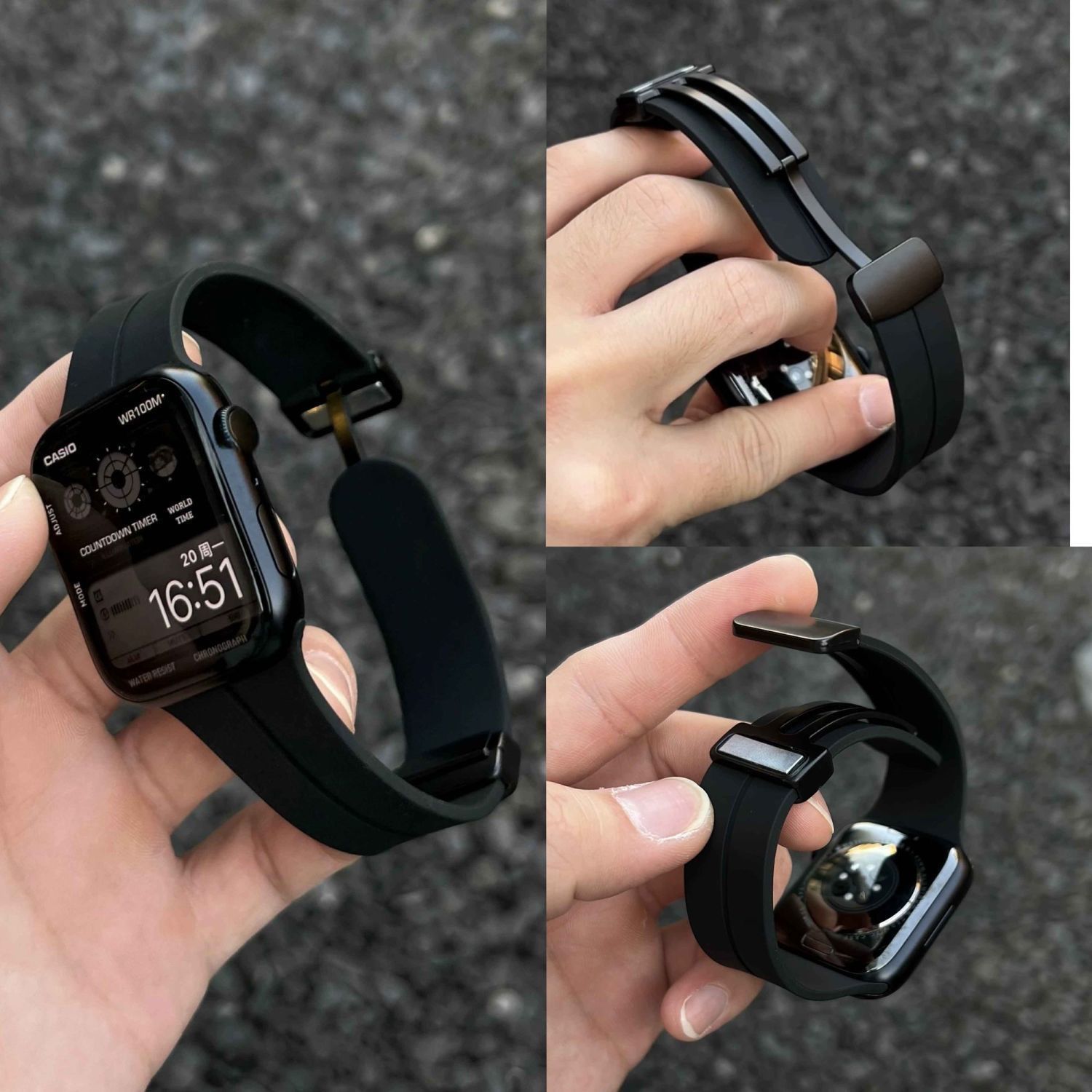 适用小米手环9pro表带8pro磁吸硅胶红米watch5手表带watch4运动款