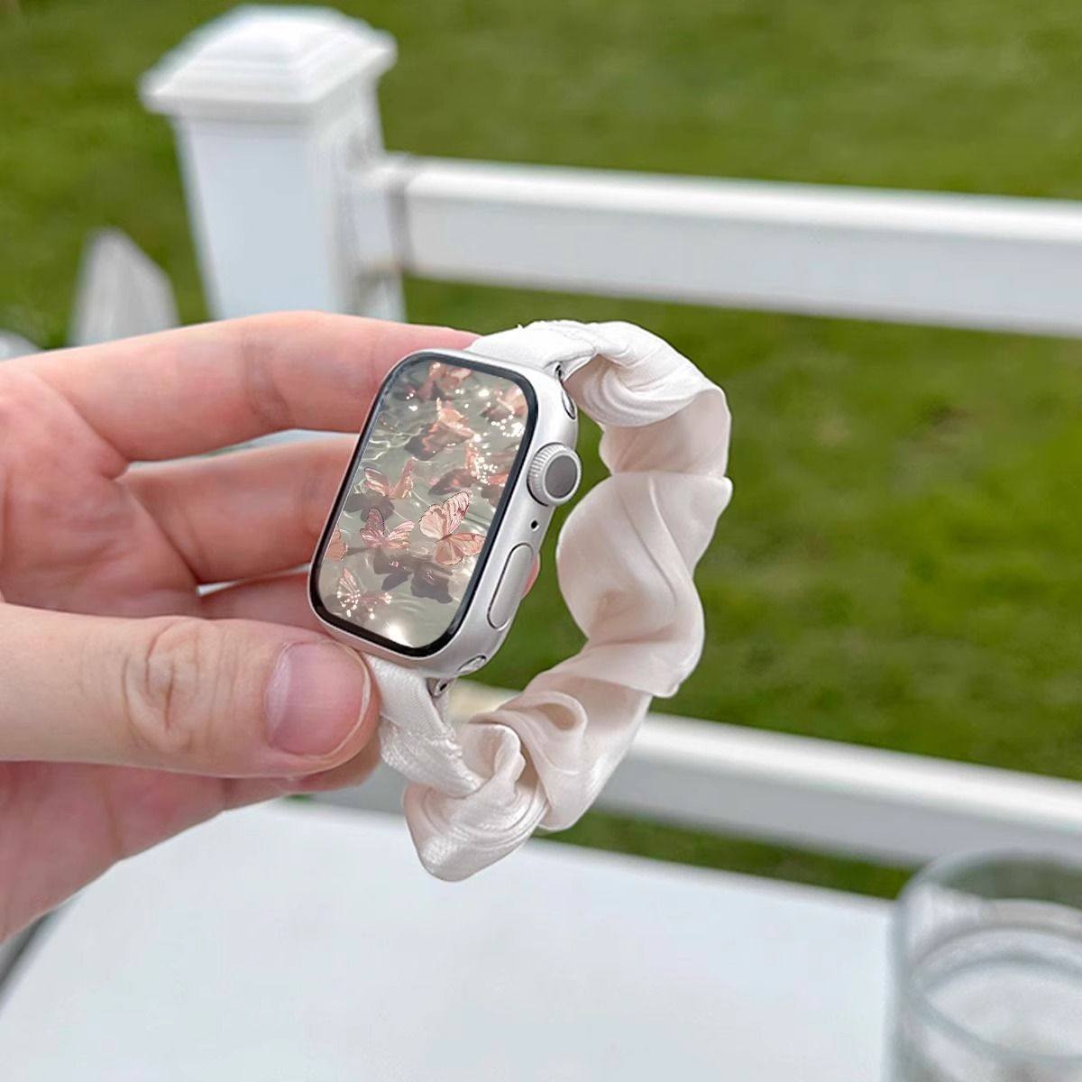 星光系列华强北S9苹果iwatchS10手表带新s8编织尼龙磁吸真皮适用,手表,配件,淘宝优惠券,粉丝福利购,淘宝优惠卷