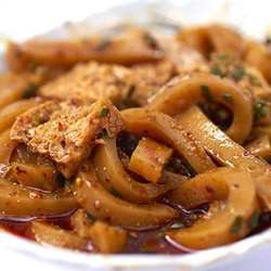 旗舰青海酿皮特色酿皮 西宁马忠凉皮酿子 开袋即食小吃包邮非甘肃