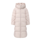 HOW 90绒305克长款 宽松设计袖 PINZ 款 亲子暖宝宝泡芙羽绒服外套