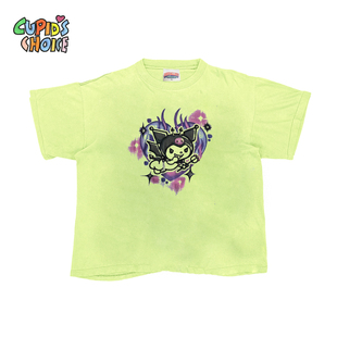 飞天设计感短袖 插画师原创 小众亮色早春穿搭T恤Y2K standard Non