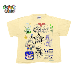 宽松朋克不透小众设计Y2K短袖 Non 短袖 插画师原创 T恤 standard