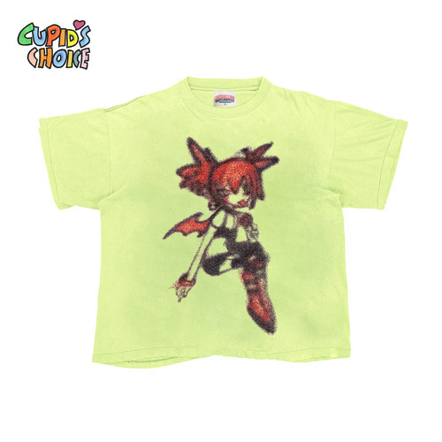 小恶魔恶魔少女低分辨率设计短袖