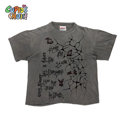 2025新款儿童亲子涂鸦小猫T恤