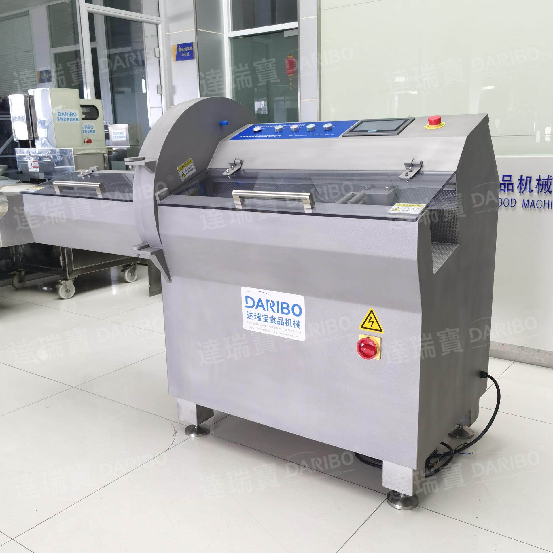 lDRB-21K高速砍排机雪冻牛舌切片机冷冻牛肉刨片机商用