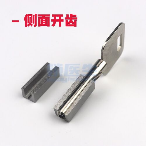 新款安防月牙钥匙胚n专用夹具锁匠用品立式打孔机辅助夹具多功能