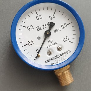 无塔用压力表增压罐2分配件u普通打压表Y60耐震测自来供水气压仪