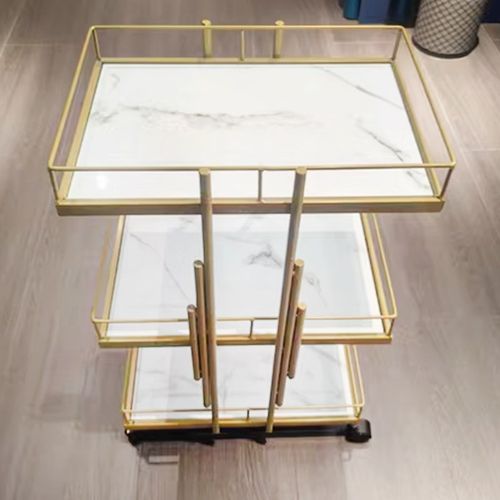 网红美容店小推车置m物架现代简约风美发染烫发廊工具车移动收纳