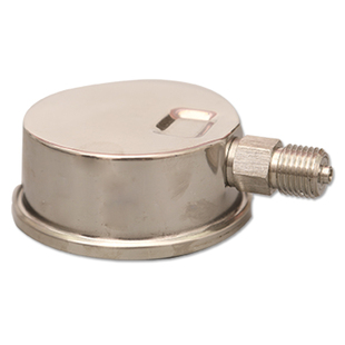 Y60BF不锈钢压力表径向耐腐x蚀耐高温压力表气压油压表0-1.6Mpa