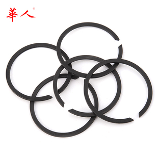 65锰 7-200孔用压扁钢丝挡圈轴承用止动环卡簧C型挡圈无耳ZM230