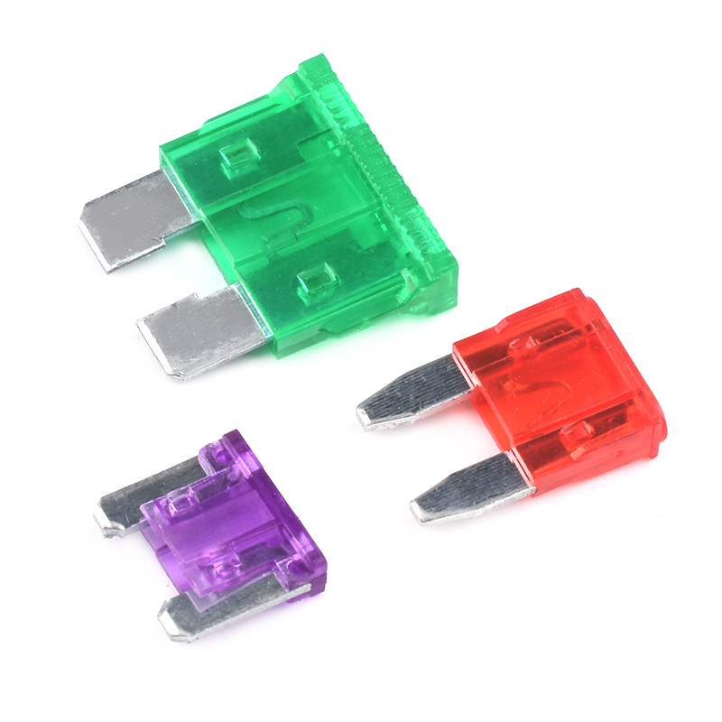 汽车保险丝/保险片插片车用迷你小号中号 5A 10A 15NA 20A 25A-40