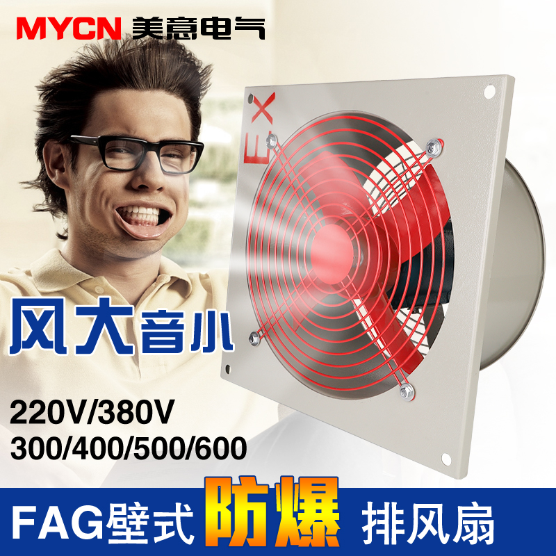 防爆壁式排风扇 防爆排气扇 防爆风机 FAG-300/400 /5W00/600/