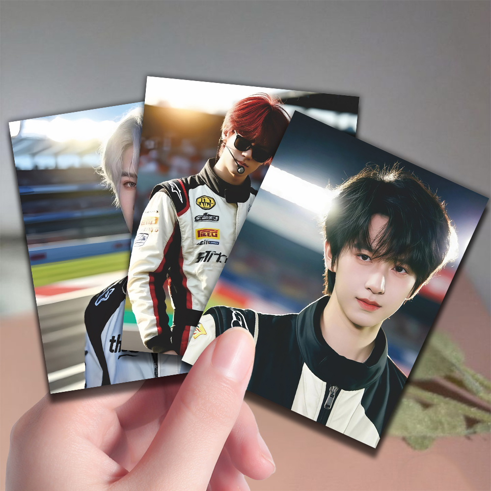 54张高颜值时团赛车服小卡周边马嘉祺刘耀文魅力时刻物料明信片