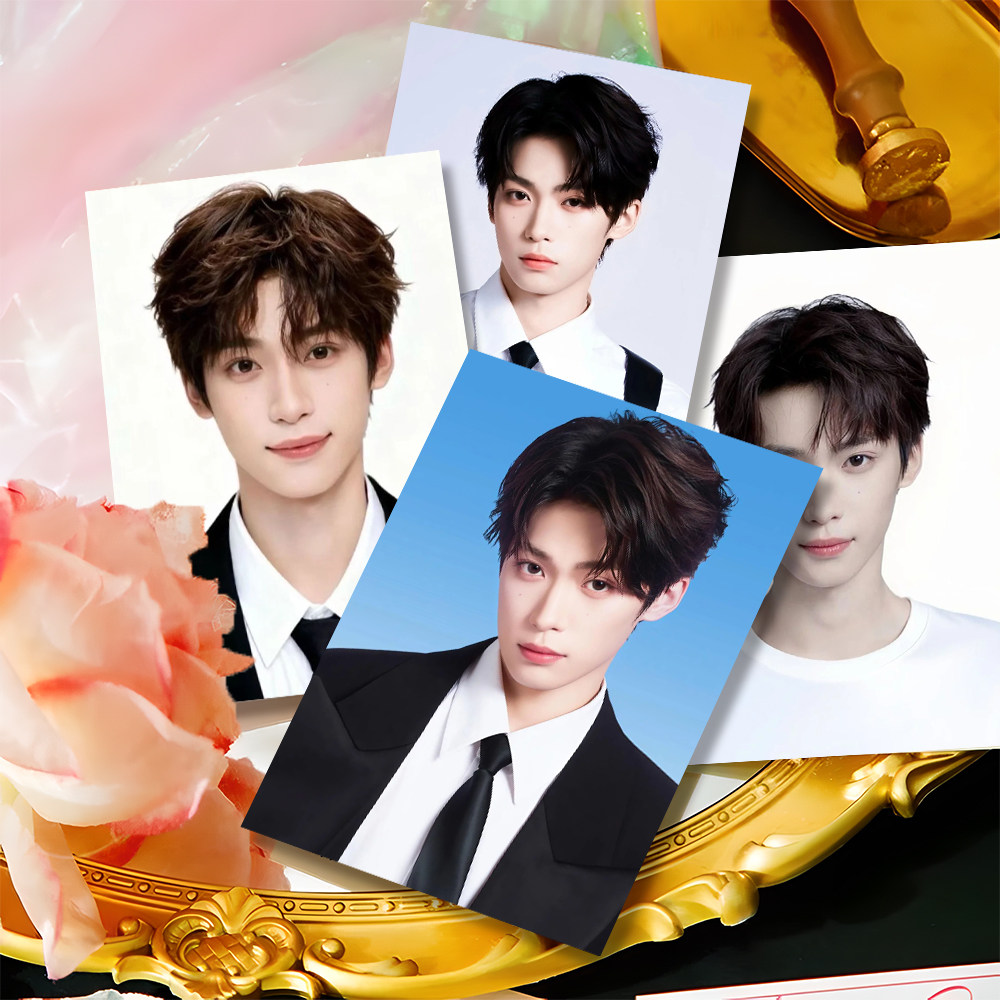 24张梓渝证件照小卡极速小鱼专属渝你高颜值物料周边送闺蜜小卡,文具电教/文化用品/商务用品,贺卡/明信片,淘宝优惠券,粉丝福利购,淘宝优惠卷