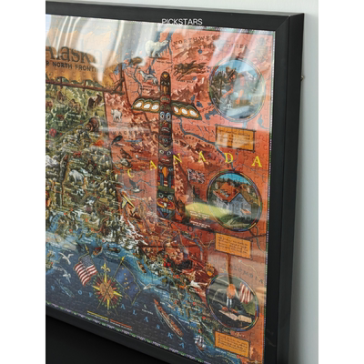 环保PS材质单面拼图框