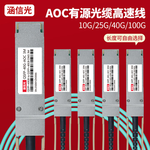 AOC10G-200G有源光缆兼容迈络思
