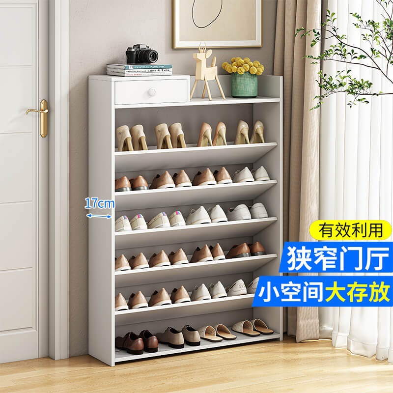 简易鞋架多层超薄经济型家用室内好看鞋柜收纳斜插式门口放省