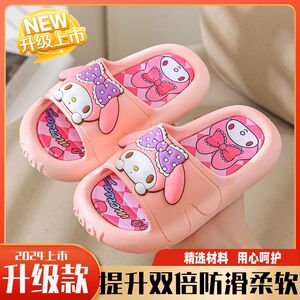 儿童夏季拖鞋女童公主可爱浴室室内卡通洗澡防滑宝宝女孩软底小孩