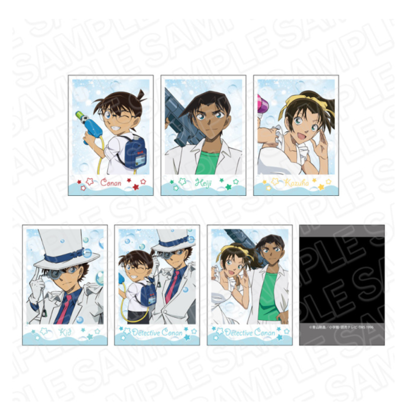 【次研屋现货】CS 名侦探柯南 夏日水枪 summer ver. 拍立得卡片