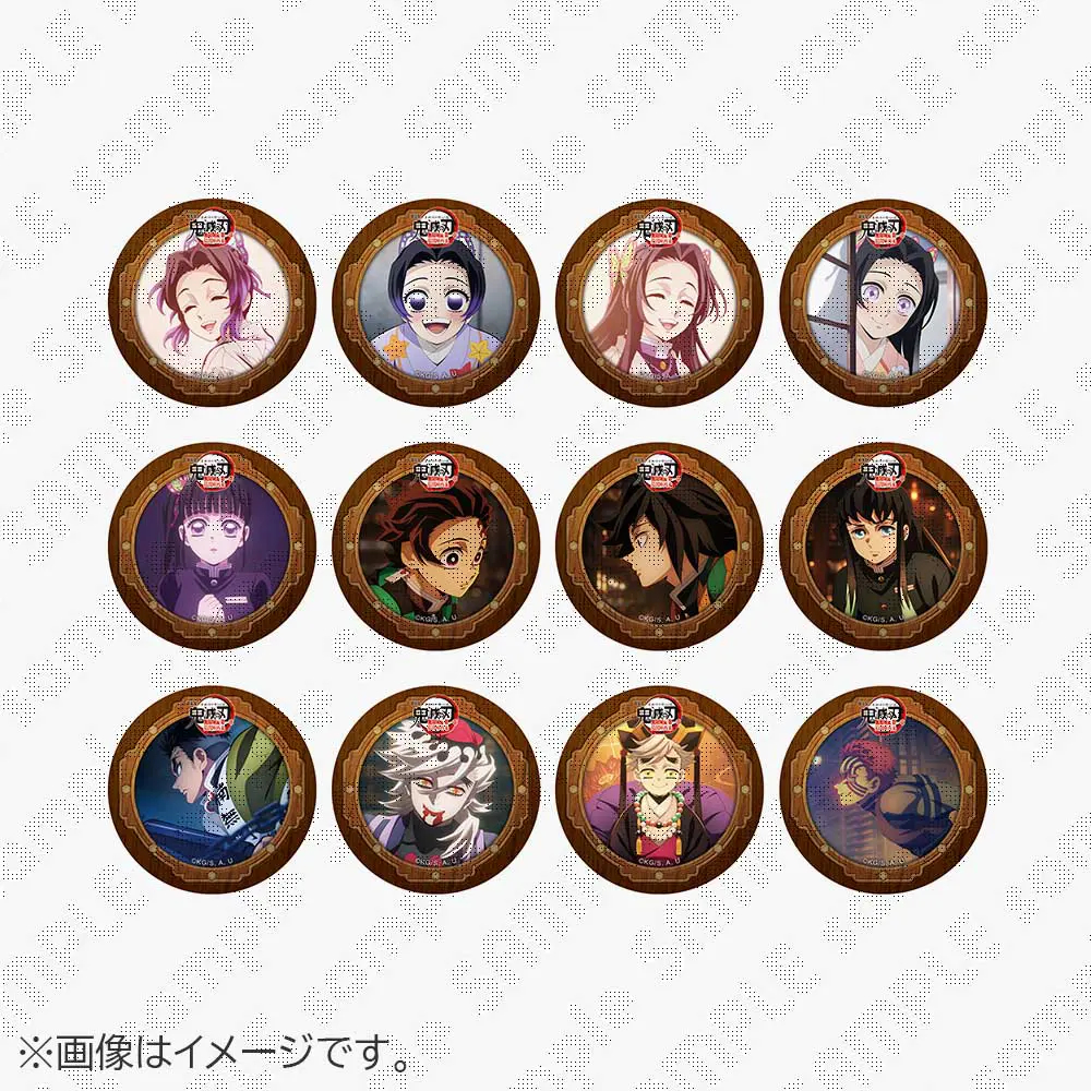 【次研屋预售】UFOTABLE 鬼灭之刃 无限城篇 cafe第二期 吧唧徽章