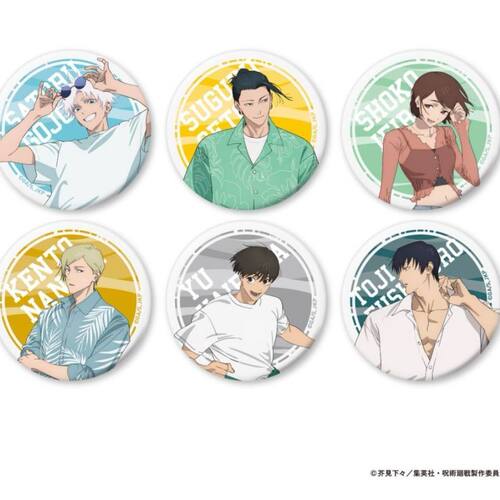 咒术回战 五条悟夏油杰怀玉玉折夏日cafe吧唧徽章亚克力立牌