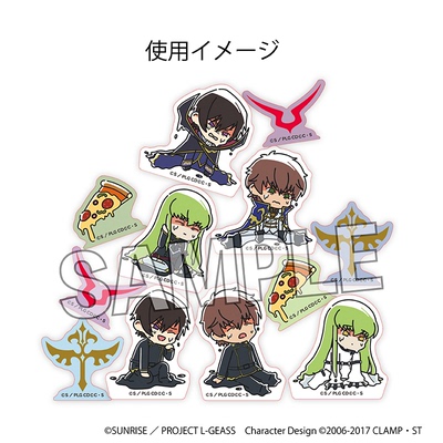 [预订] Code Geass 反叛的鲁路修 ATSUI迷你亚克力砖　