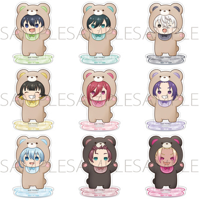 [预订]   蓝色监狱 蓝锁 熊熊玩偶服 Q版 亚克力立牌 movic 周边