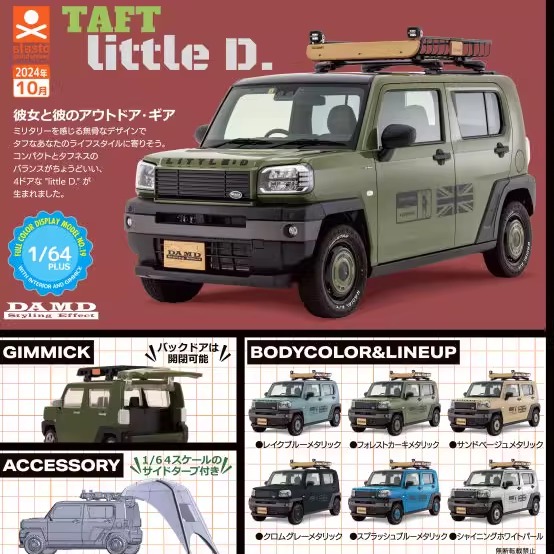 [预订]扭蛋1/64PLUSTA