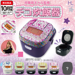 HotLine微缩炊饭器模型10 预售 迷你彩色电饭煲挂件 扭蛋