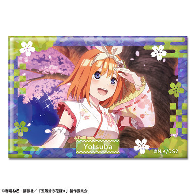 [预售] License 五等分的花嫁 和服 泳装 方吧唧徽章 W02601 周边