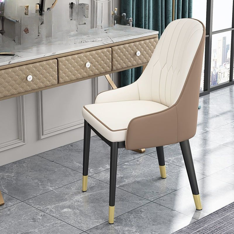 办公椅子北欧轻奢餐椅现代简约酒店餐桌椅家用靠背化妆凳电脑书桌