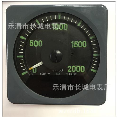 供应45C32000转/分10V舵角表照明灯DC24V外形120X120
