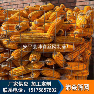 圈玉米网铁丝网围栏养殖网装玉米笼钢丝镀锌电焊网养鸡护栏防护网