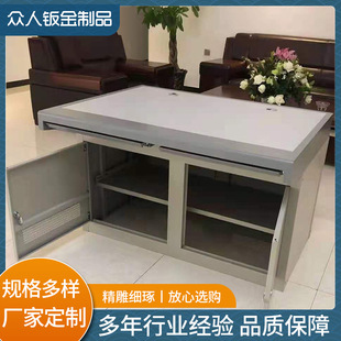 监控操作台中控室加厚工作调度桌指挥中心控制台机柜双三联