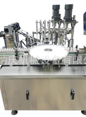 塑料瓶玻璃瓶上盖旋盖搓盖机工差灌装流水线自动化设备售后有保障