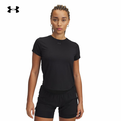 安德玛新品UA Launch Elite爆冷系列女子跑步运动短袖T恤1389565