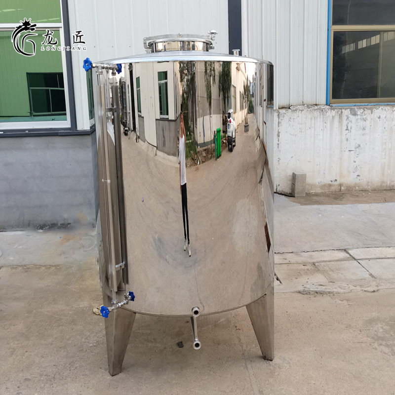 304不锈钢纯水箱 水厂纯水储存家用储水罐 镜面无菌储罐