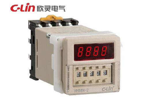 欣灵 HHS6N-2 数显时间继电器 (替代 HHS6-2、HHS6C-2、DH48S-2Z)