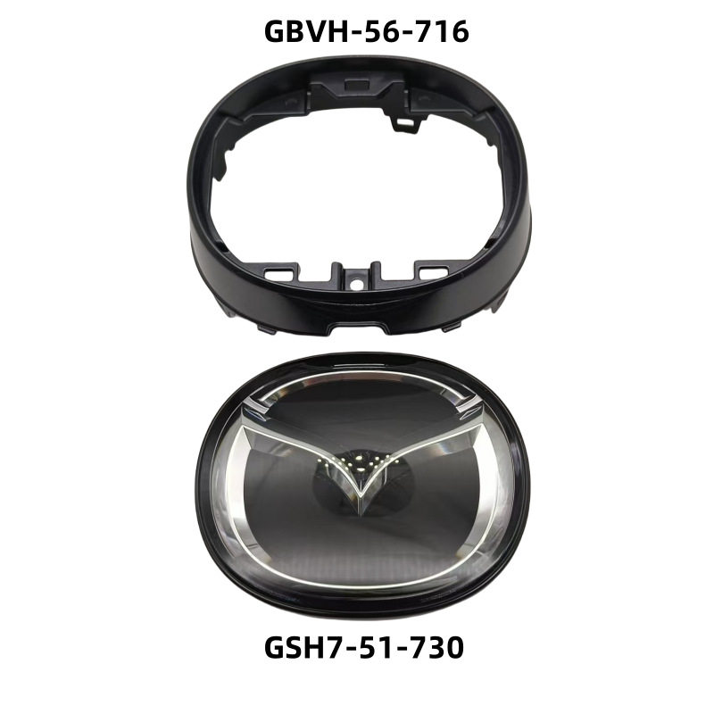 GSH7-51-730 GBVH-50-716适用于马自达6前中网标水晶标 GSH751730