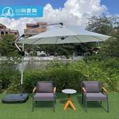 户外休闲桌椅别墅庭院防水防晒绳编椅子组合露天阳台花园天台躺椅